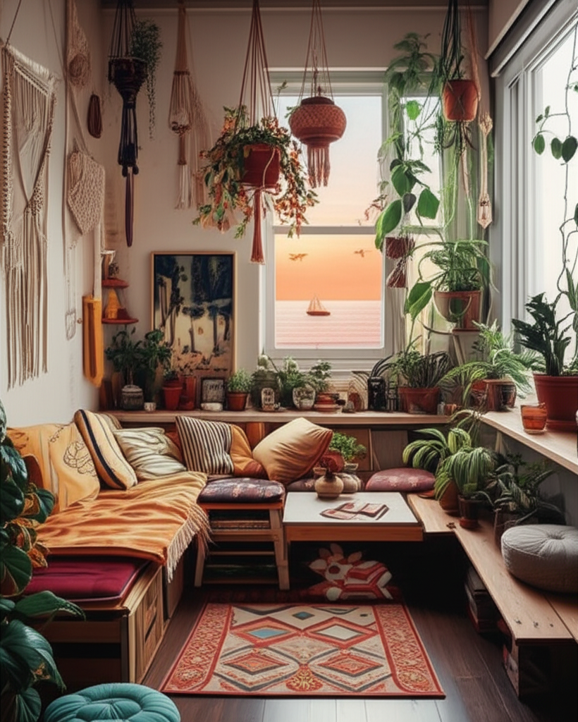 Maximizing Small Spaces with Bohemian Style